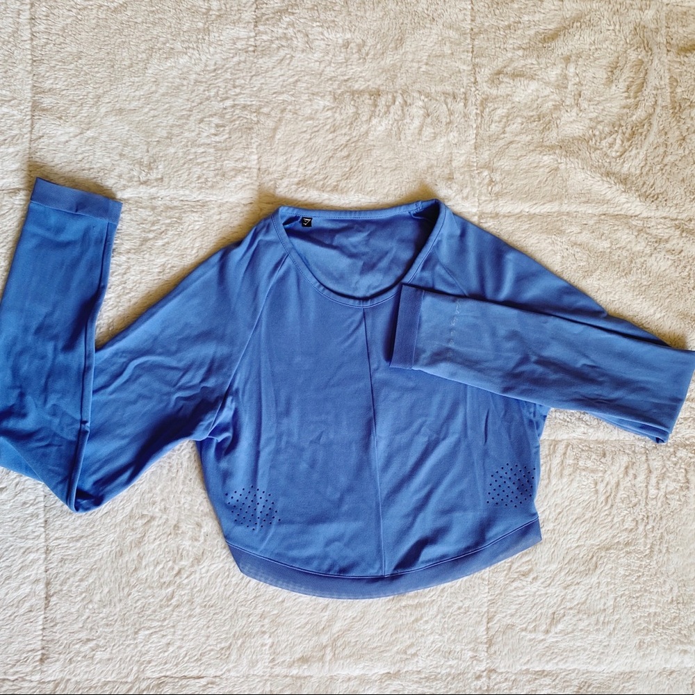 Whitney Simmons Collection- Long Sleeve Crop Top